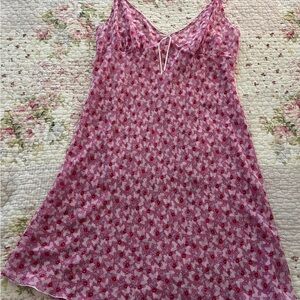 Marks & Spencer Pink Floral Chemise